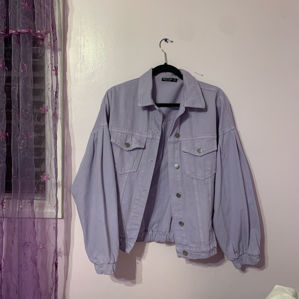 COPY - lilac denim jacket